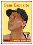 1958 Topps Baseball #425 Sam Esposito White Sox EX-MT 536042