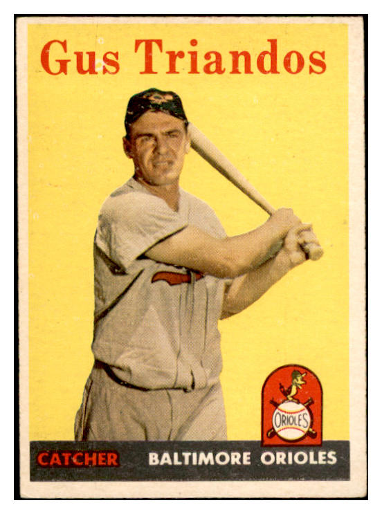 1958 Topps Baseball #429 Gus Triandos Orioles EX-MT 536047