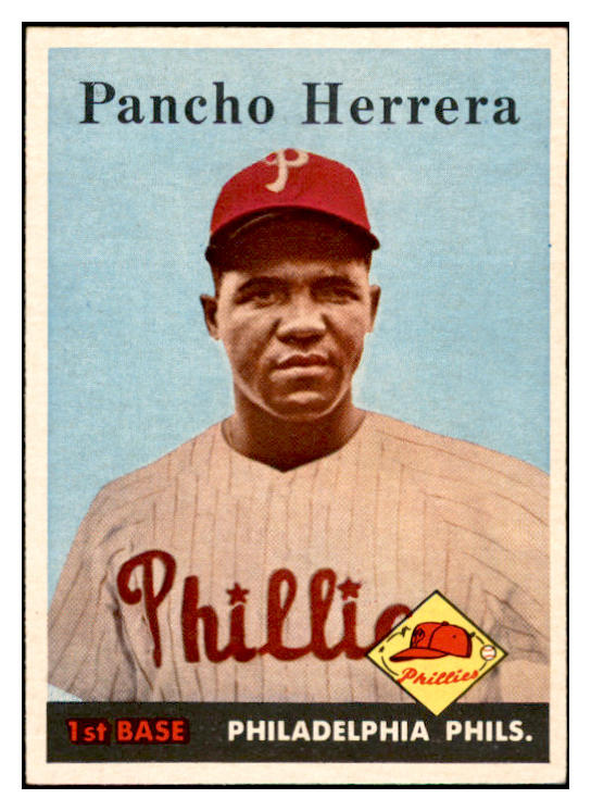 1958 Topps Baseball #433 Pancho Herrera Phillies EX-MT 536050