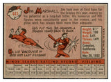 1958 Topps Baseball #441 Jim Marshall Orioles EX-MT 536059
