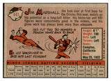 1958 Topps Baseball #441 Jim Marshall Orioles EX-MT 536060