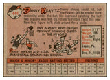 1958 Topps Baseball #444 Danny Kravitz Pirates EX-MT 536067