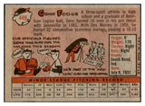1958 Topps Baseball #449 Gene Fodge Cubs EX-MT 536069