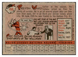 1958 Topps Baseball #450 Preston Ward A's EX-MT 536071
