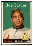 1958 Topps Baseball #451 Joe Taylor Cardinals EX-MT 536072