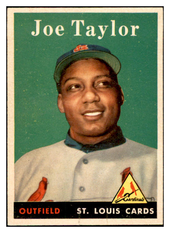 1958 Topps Baseball #451 Joe Taylor Cardinals EX-MT 536073