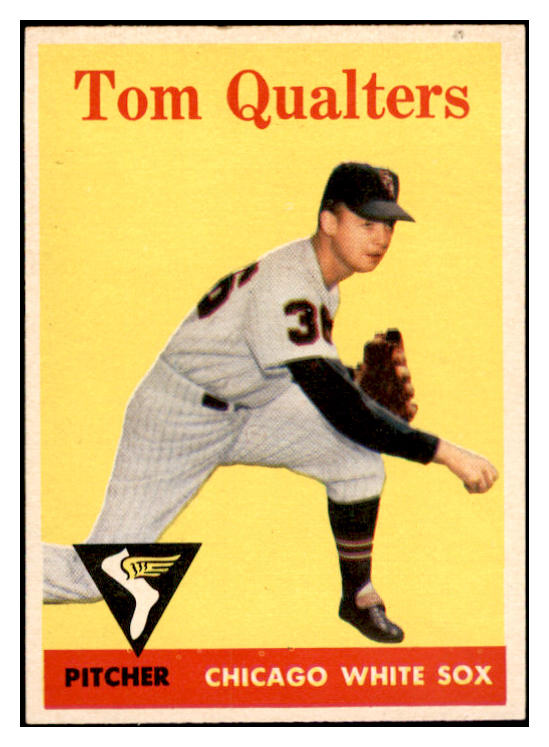 1958 Topps Baseball #453 Tom Qualters White Sox EX-MT 536075