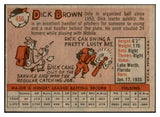 1958 Topps Baseball #456 Dick Brown Indians EX-MT 536079