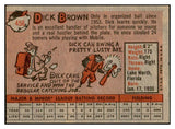1958 Topps Baseball #456 Dick Brown Indians EX-MT 536080