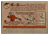 1958 Topps Baseball #468 Bob Schmidt Giants EX-MT 536091