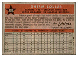 1958 Topps Baseball #491 Sherm Lollar A.S. White Sox EX-MT 536105