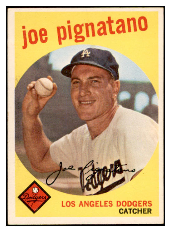 1959 Topps Baseball #016 Joe Pignatano Dodgers EX-MT 536109