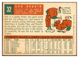1959 Topps Baseball #032 Don Buddin Red Sox EX-MT 536115