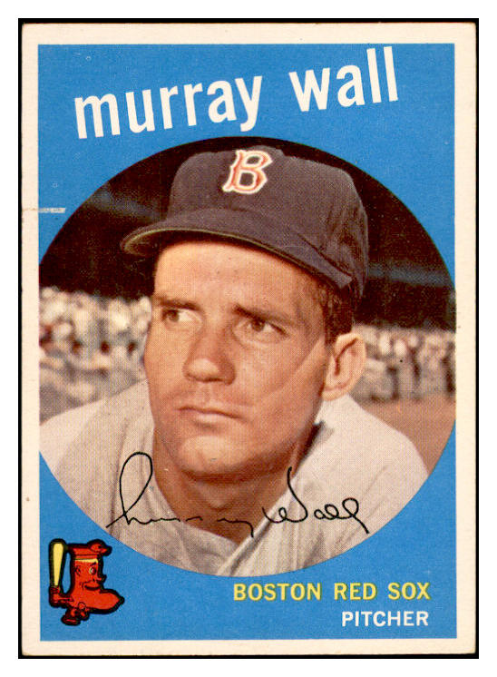 1959 Topps Baseball #042 Murray Wall Red Sox EX-MT 536117