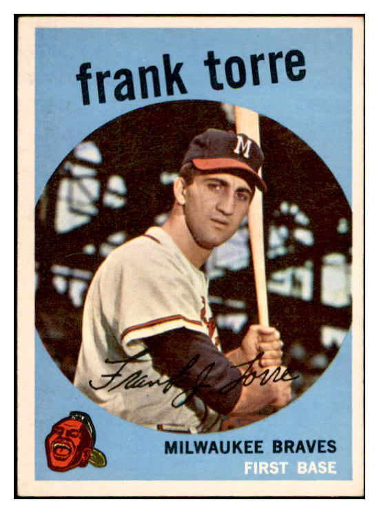 1959 Topps Baseball #065 Frank Torre Braves EX-MT 536121