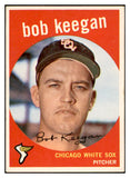 1959 Topps Baseball #086 Bob Keegan White Sox EX-MT 536125