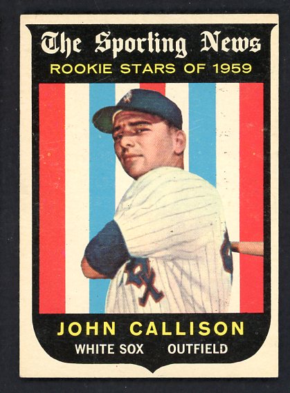 1959 Topps Baseball #119 John Callison White Sox EX-MT 536134
