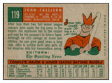 1959 Topps Baseball #119 John Callison White Sox EX-MT 536134