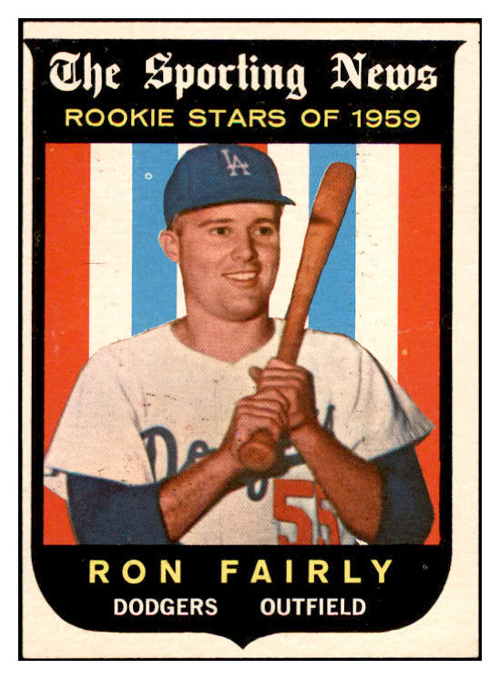 1959 Topps Baseball #125 Ron Fairly Dodgers EX-MT 536136