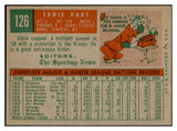 1959 Topps Baseball #126 Eddie Haas Braves EX-MT 536137