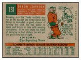 1959 Topps Baseball #131 Deron Johnson Yankees EX-MT 536138