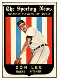 1959 Topps Baseball #132 Don Lee Tigers EX-MT 536139