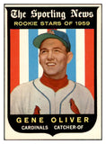 1959 Topps Baseball #135 Gene Oliver Cardinals EX-MT 536141