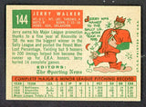 1959 Topps Baseball #144 Jerry Walker Orioles EX-MT 536144