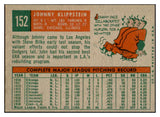 1959 Topps Baseball #152 Johnny Klippstein Dodgers EX-MT 536147