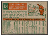 1959 Topps Baseball #154 Ray Herbert A's EX-MT 536149