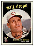 1959 Topps Baseball #158 Walt Dropo Reds EX-MT 536151