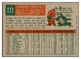 1959 Topps Baseball #177 Johnny Briggs Cubs EX-MT 536155