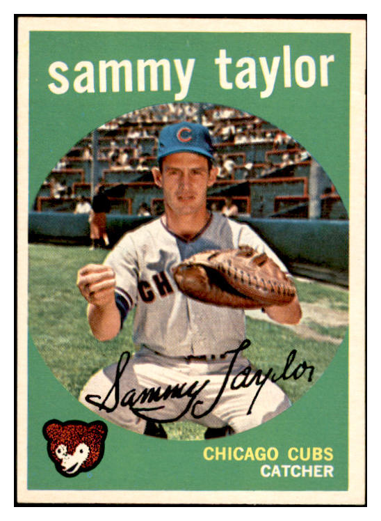 1959 Topps Baseball #193 Sammy Taylor Cubs EX-MT 536159