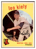 1959 Topps Baseball #199 Leo Kiely Red Sox EX-MT 536161