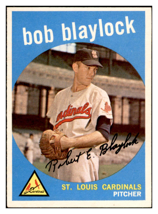 1959 Topps Baseball #211 Bob Blaylock Cardinals EX-MT 536164