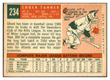 1959 Topps Baseball #234 Chuck Tanner Cubs EX-MT 536171