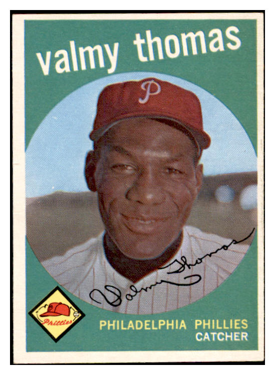 1959 Topps Baseball #235 Valmy Thomas Phillies EX-MT 536172