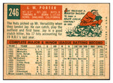 1959 Topps Baseball #246 J.W. Porter Senators EX-MT 536176