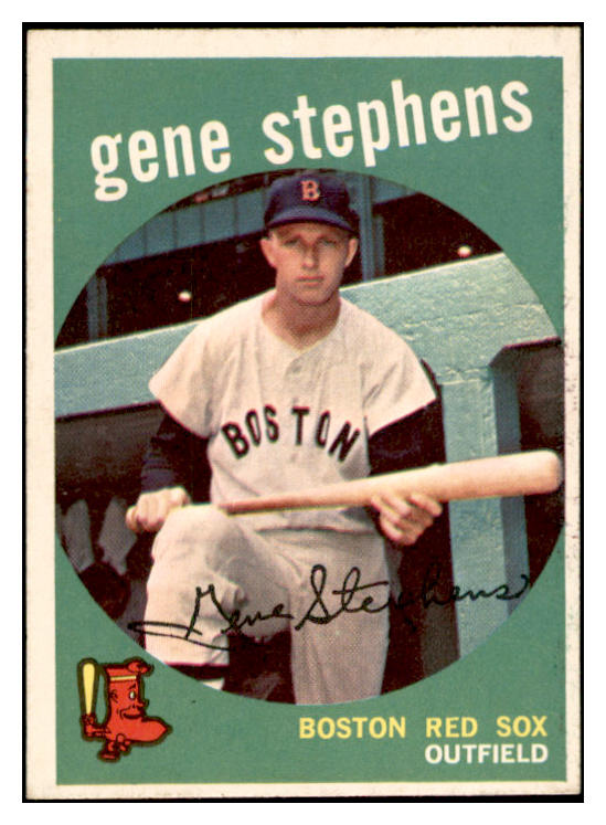 1959 Topps Baseball #261 Gene Stephens Red Sox EX-MT 536183