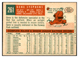 1959 Topps Baseball #261 Gene Stephens Red Sox EX-MT 536183