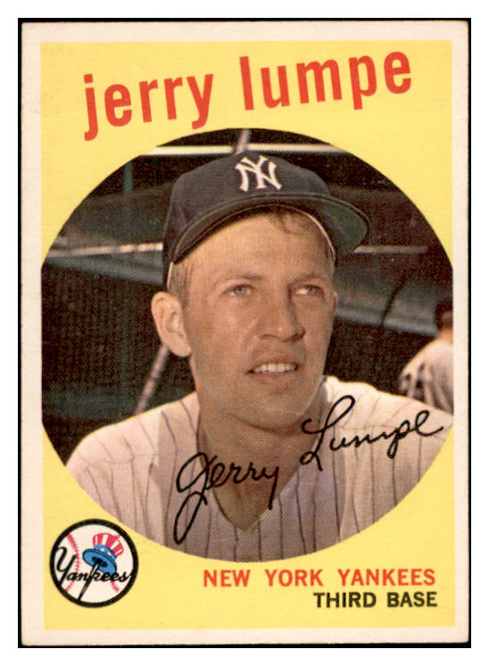 1959 Topps Baseball #272 Jerry Lumpe Yankees EX-MT 536189