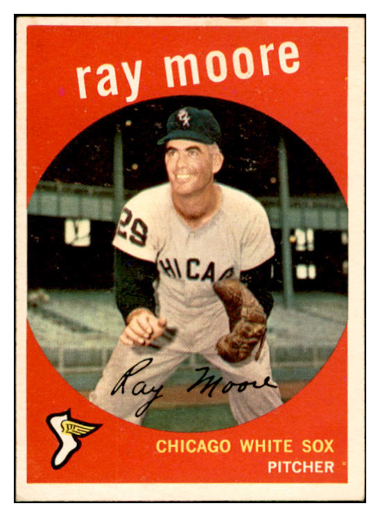 1959 Topps Baseball #293 Ray Moore White Sox EX-MT 536197