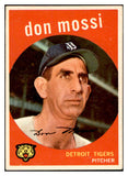 1959 Topps Baseball #302 Don Mossi Tigers EX-MT 536202