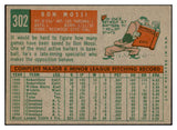 1959 Topps Baseball #302 Don Mossi Tigers EX-MT 536202