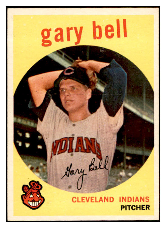 1959 Topps Baseball #327 Gary Bell Indians EX-MT 536212
