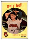 1959 Topps Baseball #327 Gary Bell Indians EX-MT 536212