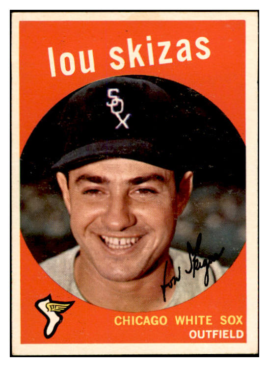 1959 Topps Baseball #328 Lou Skizas White Sox EX-MT 536213
