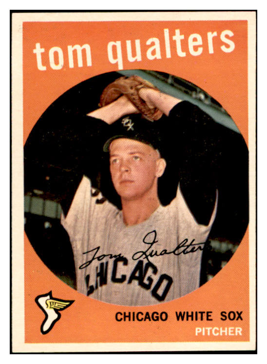 1959 Topps Baseball #341 Tom Qualters White Sox EX-MT 536219