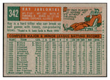 1959 Topps Baseball #342 Ray Jablonski Giants EX-MT 536220
