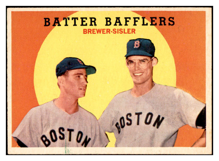 1959 Topps Baseball #346 Tom Brewer Dave Sisler EX-MT 536223